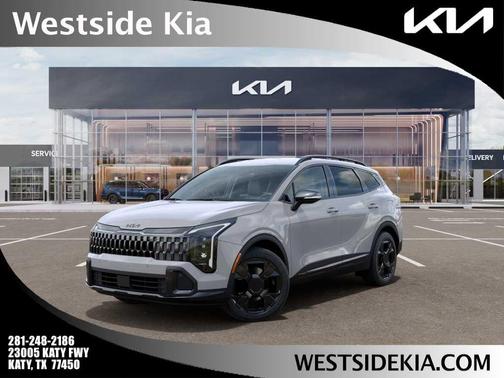 Wolf Gray 2026 Kia Sportage Hybrid X-LINE