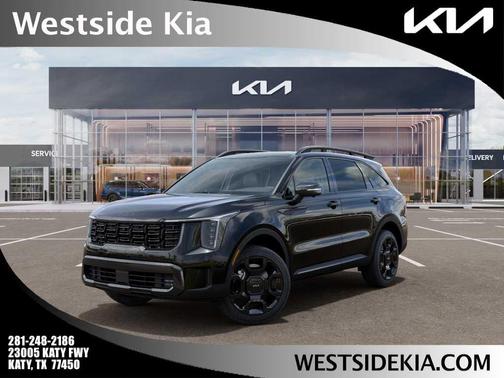Aurora Black Pearl 2026 Kia Sorento Hybrid X-LINE SX PRESTIGE