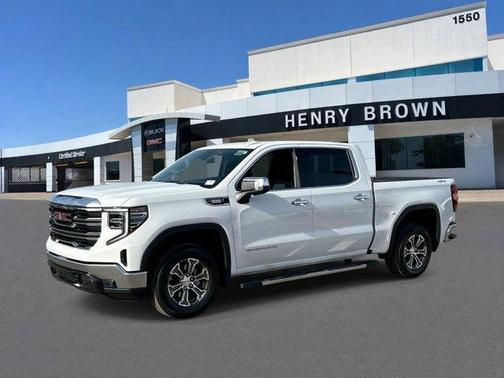 Summit White 2026 GMC Sierra 1500 SLT