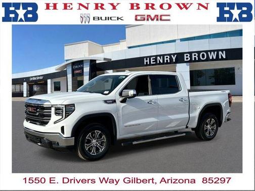 Summit White 2026 GMC Sierra 1500 SLT