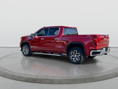 Volcanic Red 2025 GMC Sierra 1500 SLT