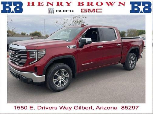 Volcanic Red 2026 GMC Sierra 1500 SLT