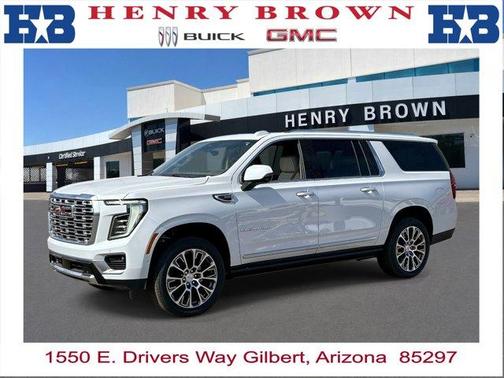 Glacier White 2026 GMC Yukon XL Denali