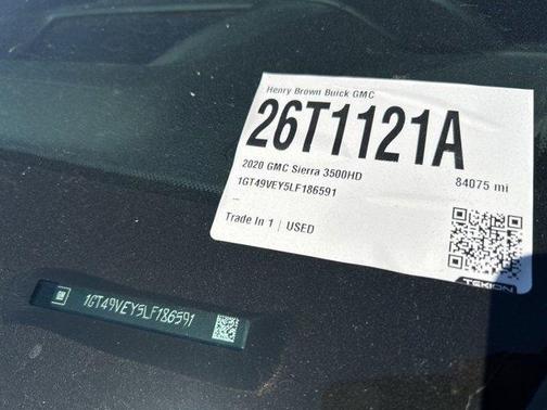 2020 GMC Sierra 3500 AT4