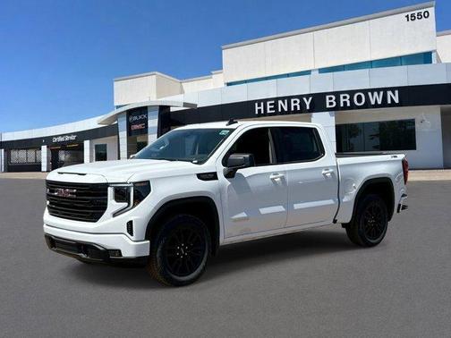 Summit White 2026 GMC Sierra 1500 Elevation