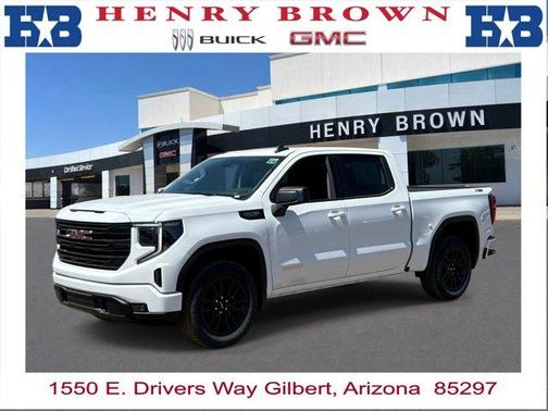 Summit White 2026 GMC Sierra 1500 Elevation