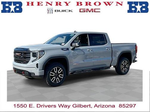 Gray 2025 GMC Sierra 1500 AT4
