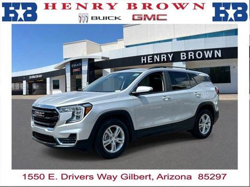 Quicksilver Metallic 2022 GMC Terrain SLE