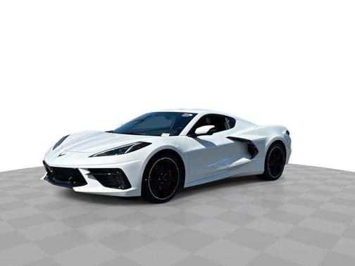 Arctic White 2025 Chevrolet Corvette Stingray w/1LT