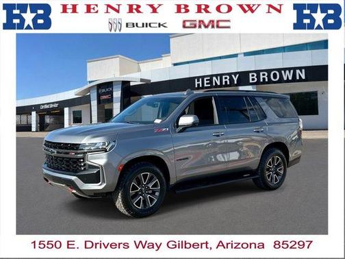 Satin Steel Metallic 2021 Chevrolet Tahoe Z71