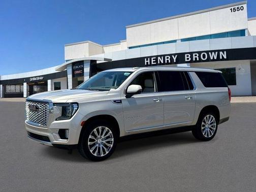 Beige Pearl Metallic 2023 GMC Yukon XL Denali