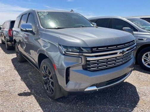 Satin Steel Metallic 2021 Chevrolet Tahoe Premier