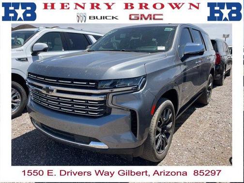 Satin Steel Metallic 2021 Chevrolet Tahoe Premier