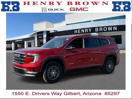Volcanic Red 2026 GMC Acadia Elevation