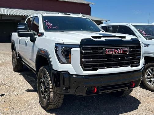 Summit White 2025 GMC Sierra 2500 AT4X