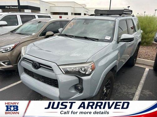 Gray 2021 Toyota 4Runner Trail