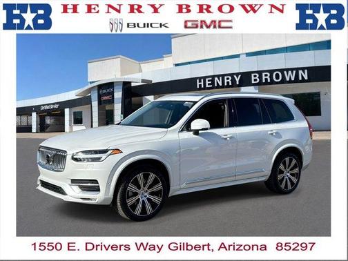 Crystal White 2023 Volvo XC90 B6 Ultimate 7-Seater