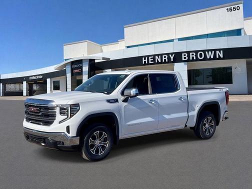 Summit White 2026 GMC Sierra 1500 SLT