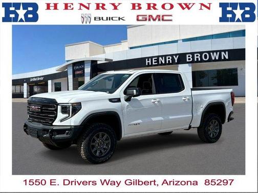 Summit White 2026 GMC Sierra 1500 AT4X