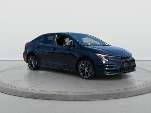 Midnight Black Metallic 2024 Toyota Corolla SE