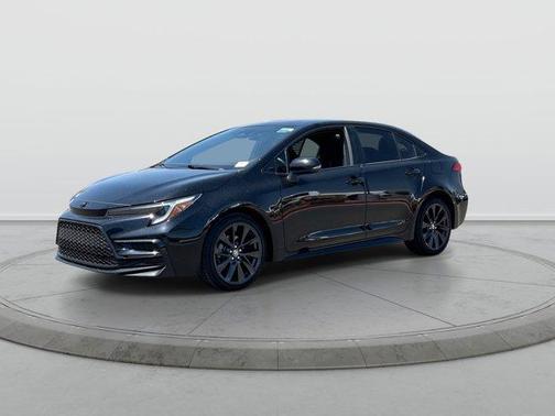 Midnight Black Metallic 2024 Toyota Corolla SE