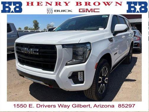 Summit White 2024 GMC Yukon AT4