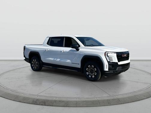 Summit White 2026 GMC Sierra EV Elevation