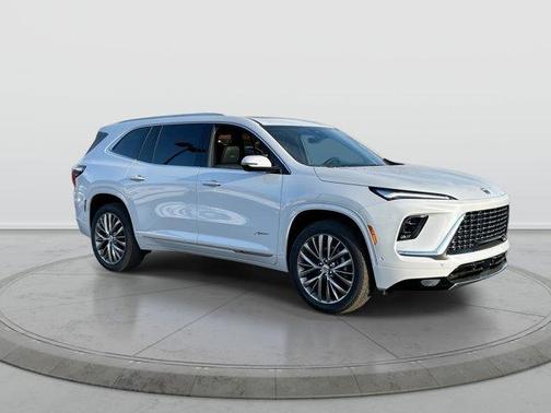 White Tri-Coat 2026 Buick Enclave Avenir