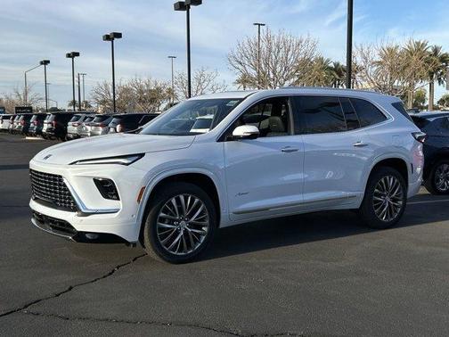 White Tri-Coat 2026 Buick Enclave Avenir