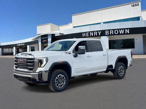 Summit White 2026 GMC Sierra 2500 SLT