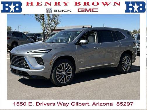 Moonstone Gray Metallic 2026 Buick Enclave Avenir