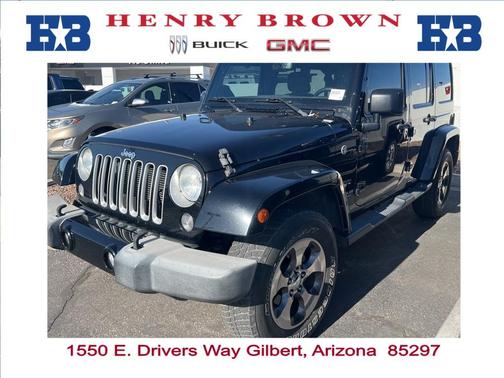 2016 Jeep Wrangler Unlimited Sahara