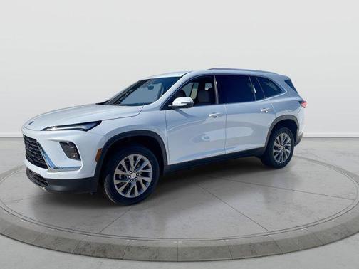 White Tri-Coat 2026 Buick Enclave Preferred