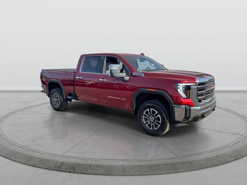 Volcanic Red 2026 GMC Sierra 2500 SLT
