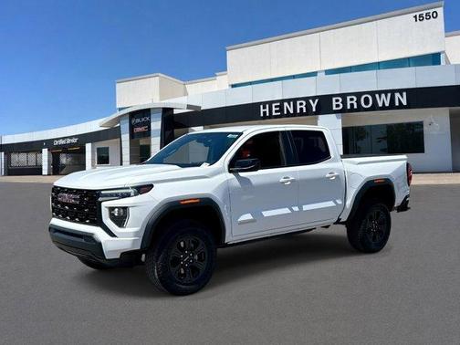 Summit White 2025 GMC Canyon Elevation