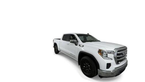 Summit White 2021 GMC Sierra 1500 SLE