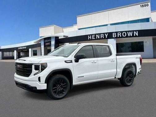 Summit White 2026 GMC Sierra 1500 Elevation