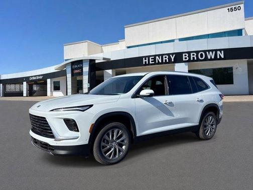 White Tri-Coat 2026 Buick Enclave Preferred