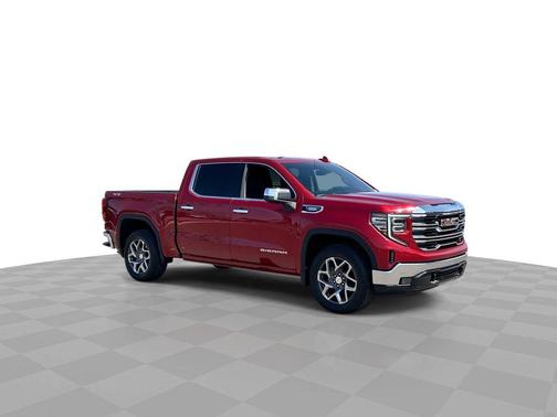 Volcanic Red 2025 GMC Sierra 1500 SLT