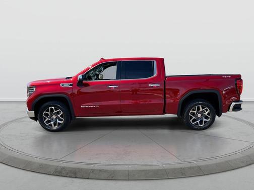 Volcanic Red 2025 GMC Sierra 1500 SLT