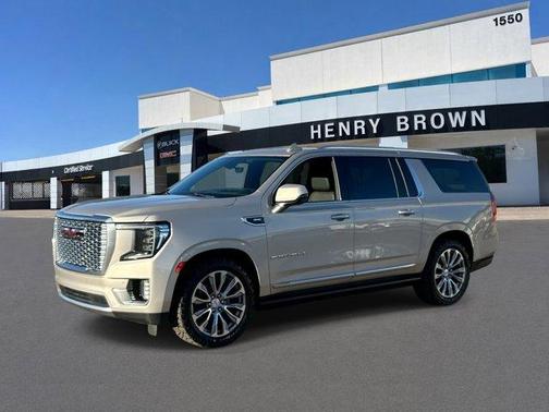 Beige Pearl Metallic 2021 GMC Yukon XL Denali