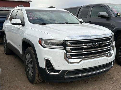 Summit White 2023 GMC Acadia SLE