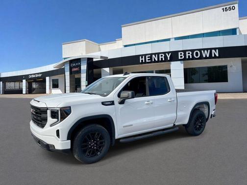 Summit White 2026 GMC Sierra 1500 Elevation