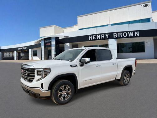 Summit White 2026 GMC Sierra 1500 SLT