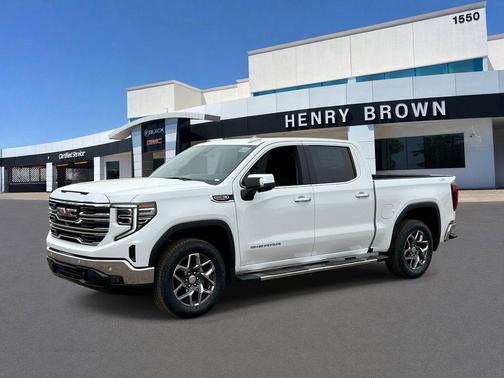 Summit White 2026 GMC Sierra 1500 SLT