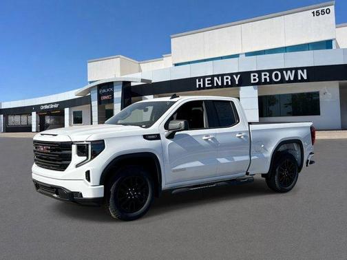 Summit White 2026 GMC Sierra 1500 Elevation