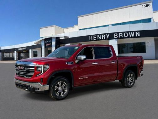 Volcanic Red 2026 GMC Sierra 1500 SLT