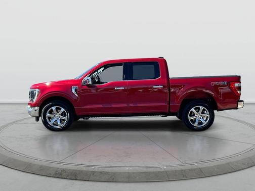 Red Metallic 2021 Ford F-150 Lariat