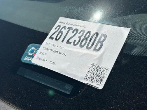 Onyx Black 2021 GMC Yukon Denali