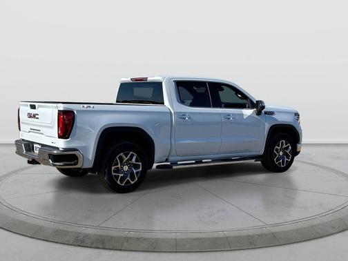 Glacier White 2026 GMC Sierra 1500 SLT